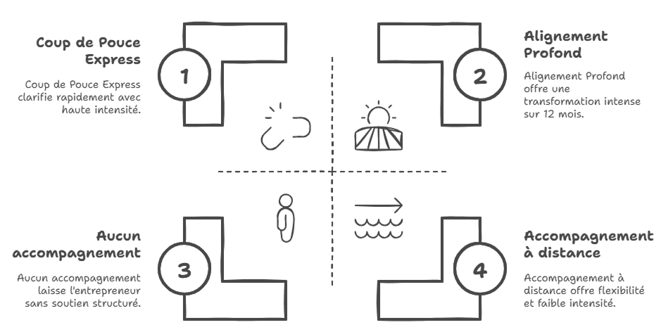 Illustration qui montre Les solutions d’accompagnement adaptées