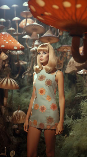 Mushroom girl