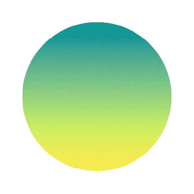 a single green circle