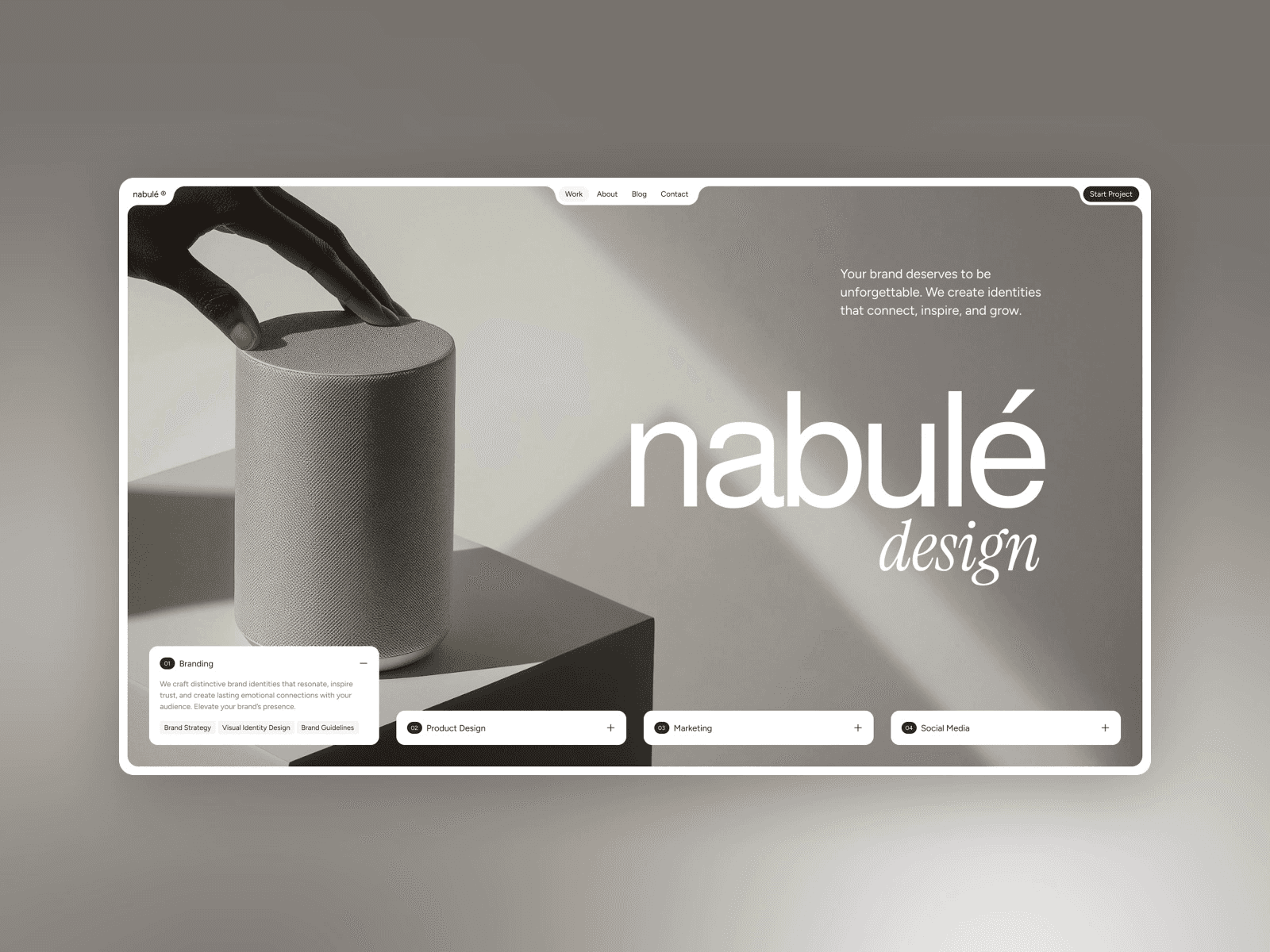 Nabule - Agency Framer Template