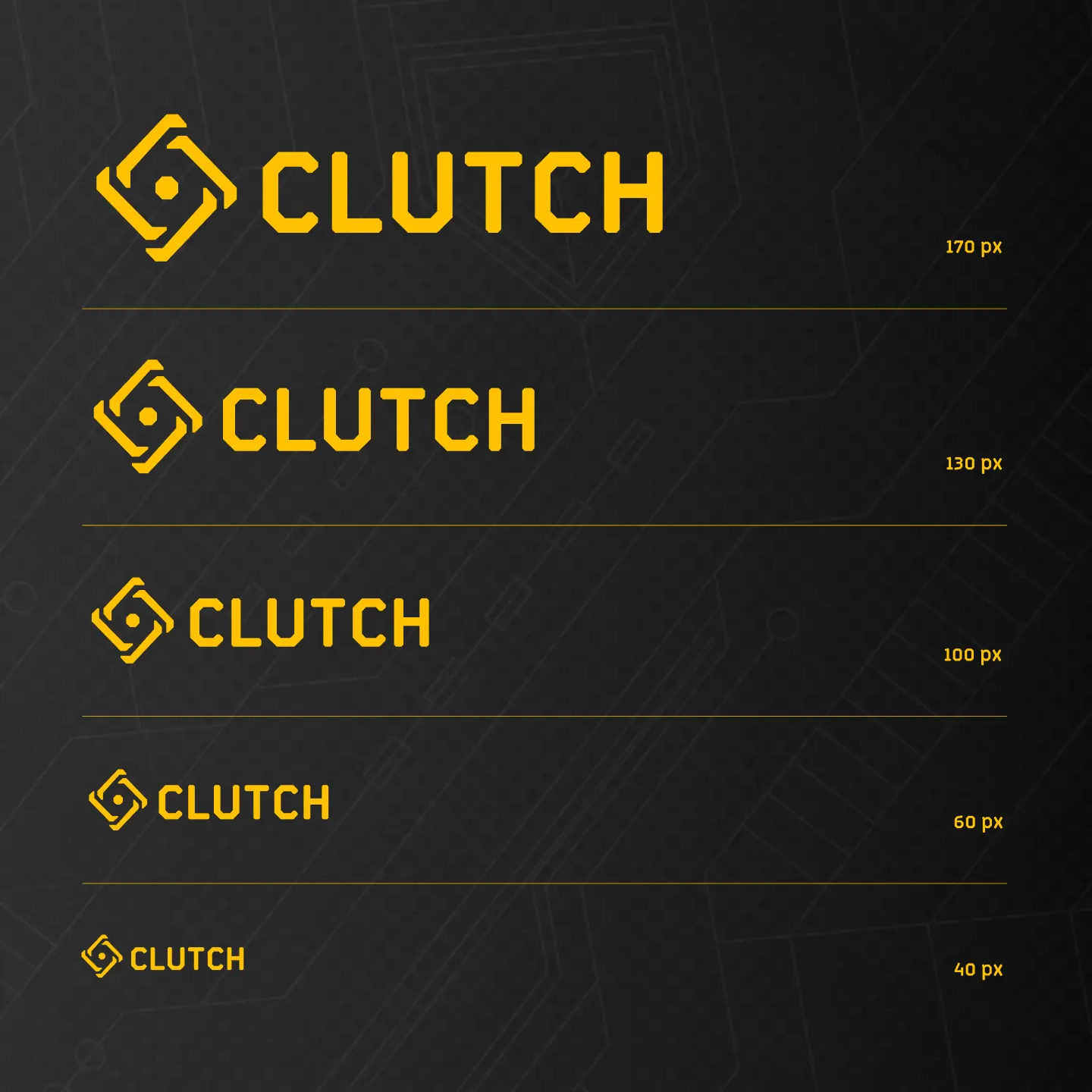 Clutch motion design project — visual 10