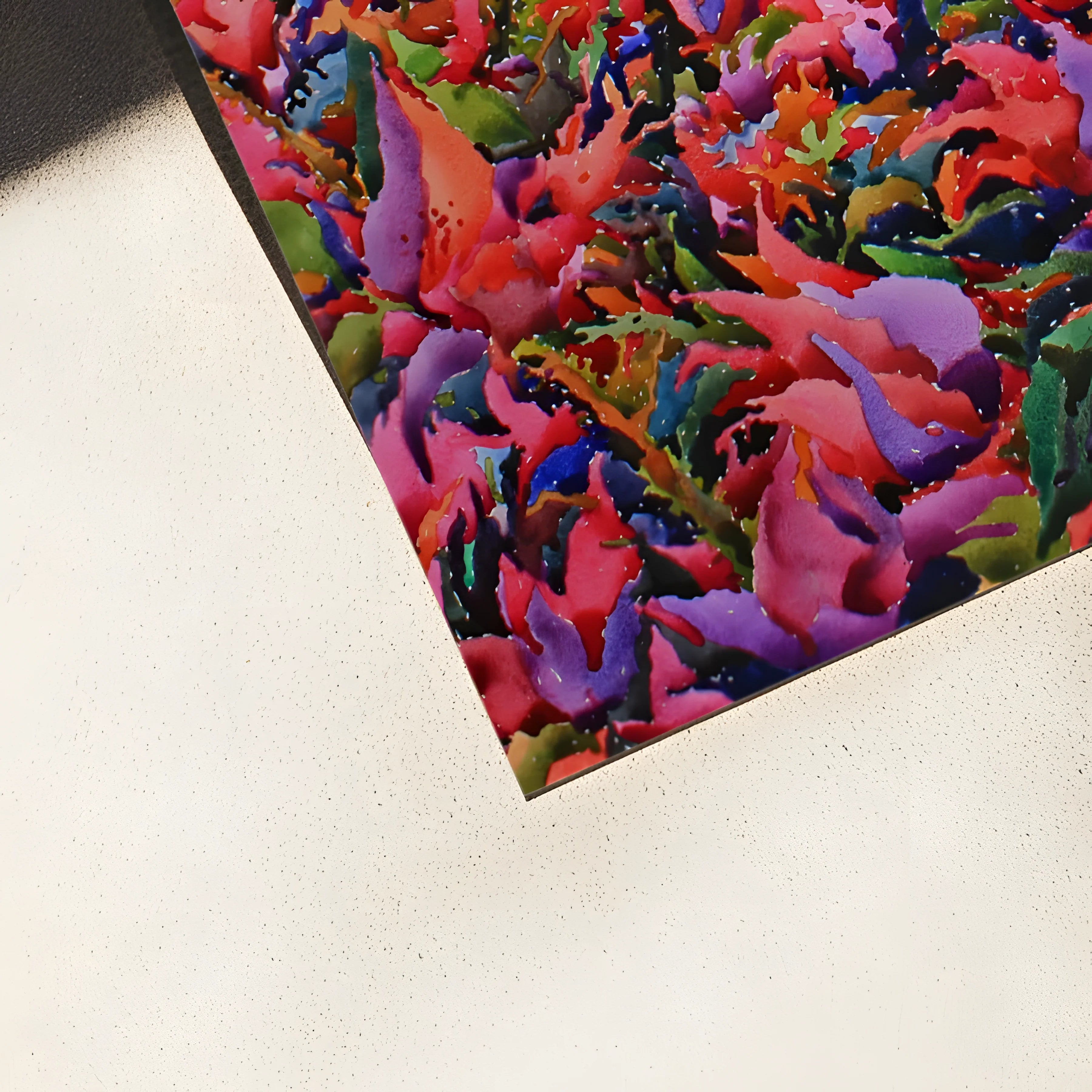 premium art poster and canvas prints, with originals available, from QART , of the artwork " Bougenvilla Flowers "