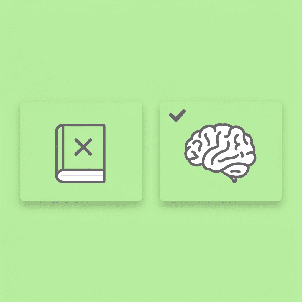 Before/after comparison showing traditional reading vs AI-assisted reading process