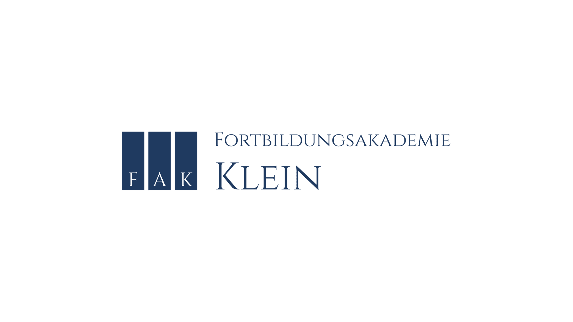 Logo der Fortbildungsakademie Klein