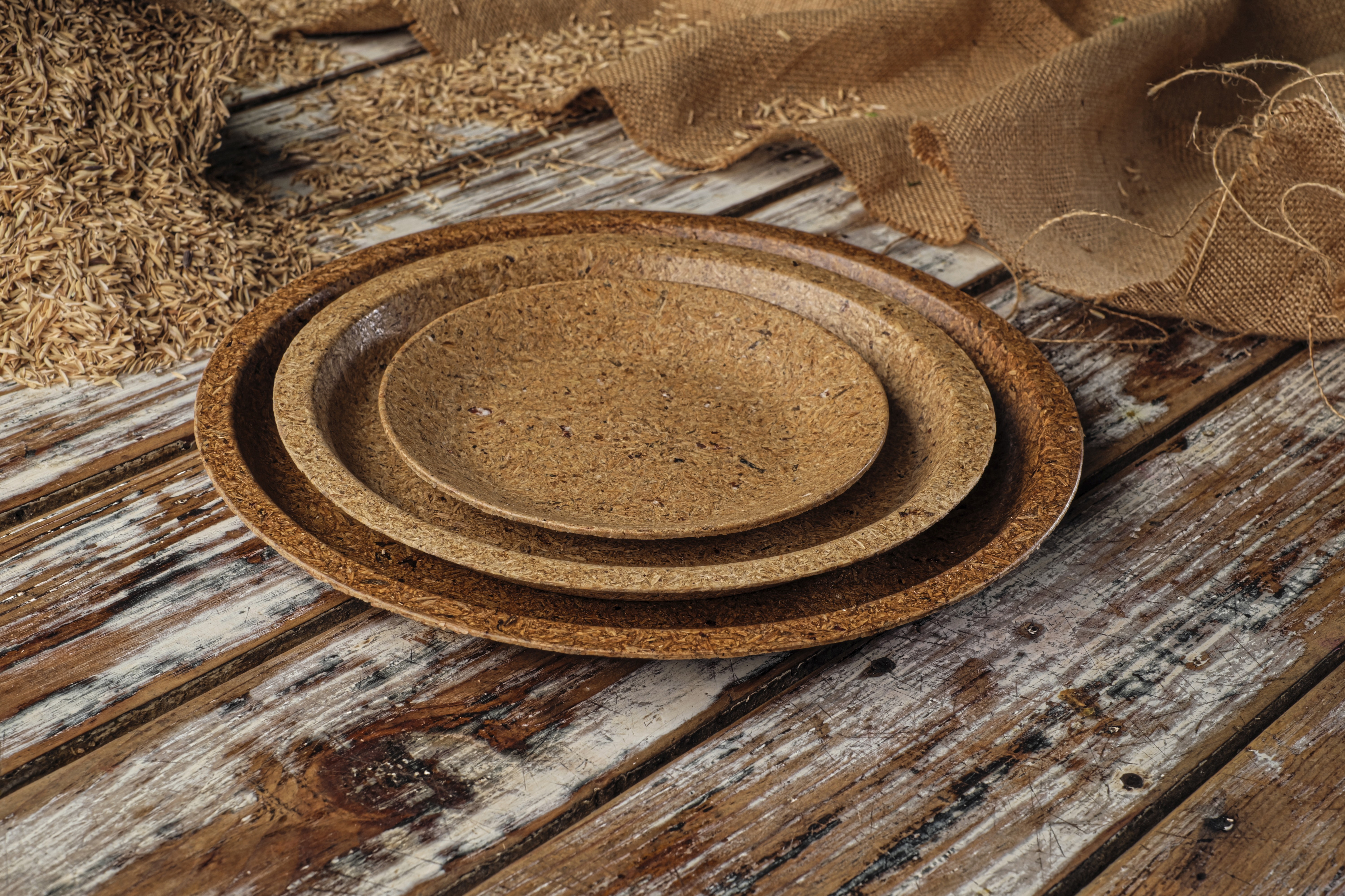 Earth Wing Plates Stacked