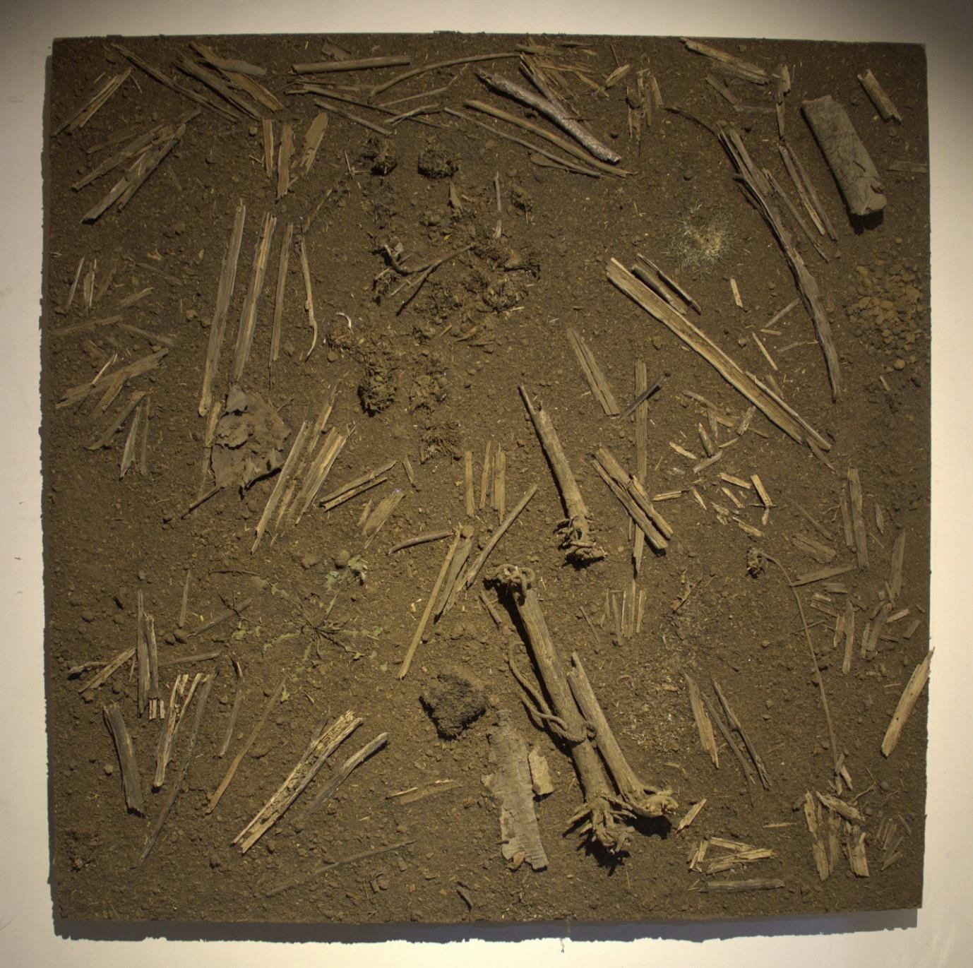 herd of sheep on road painting