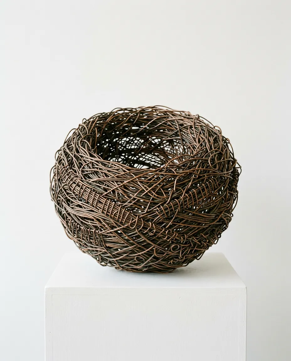 Nest (Copper), 2026 by Kofi Adjei
