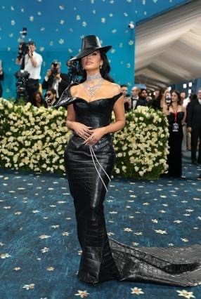 Kim Kardashian in Chrome Hearts at the 2025 Met Gala