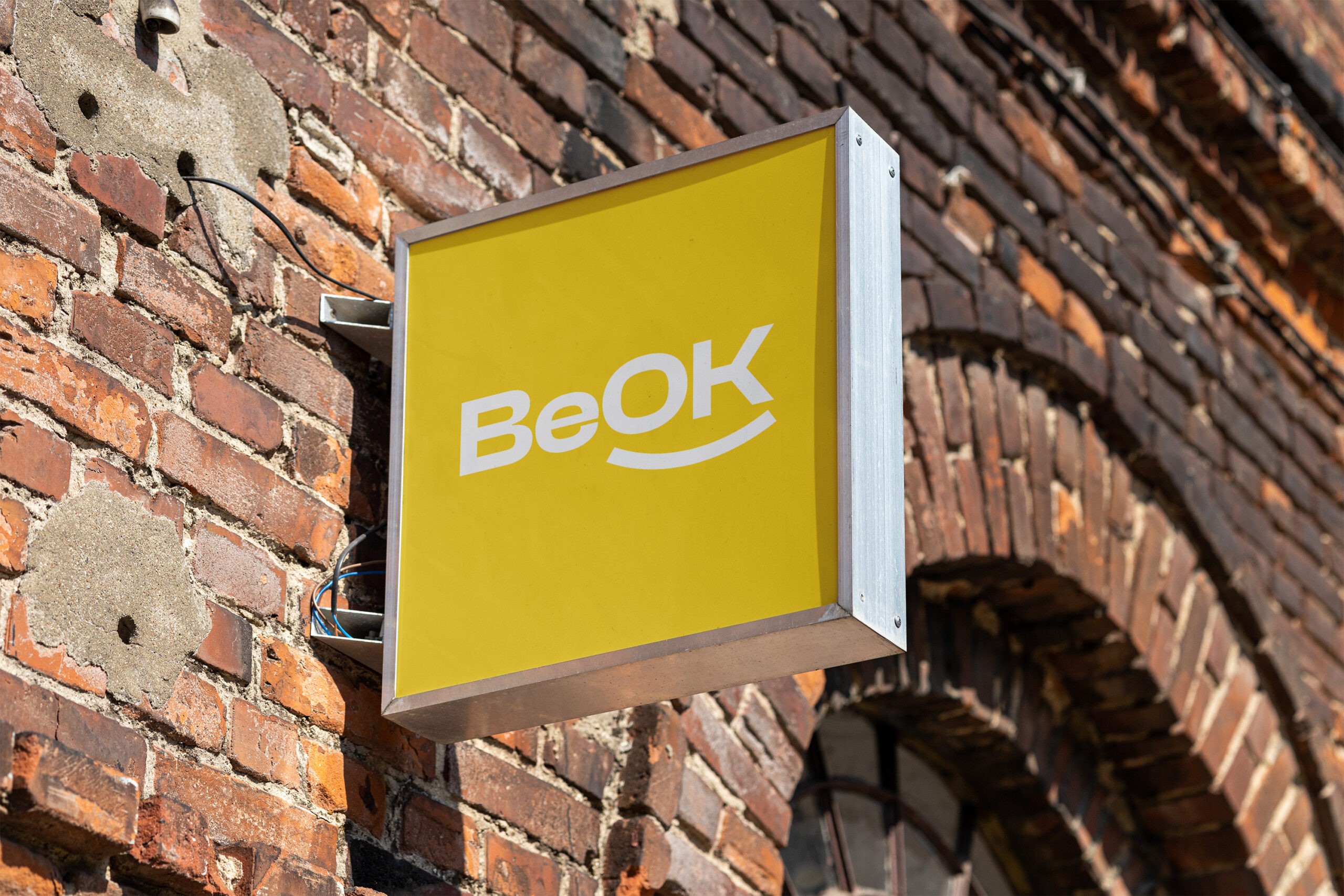 Kompletní branding Be OK – vizuál 1