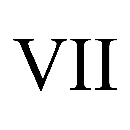 Roman numeral VII