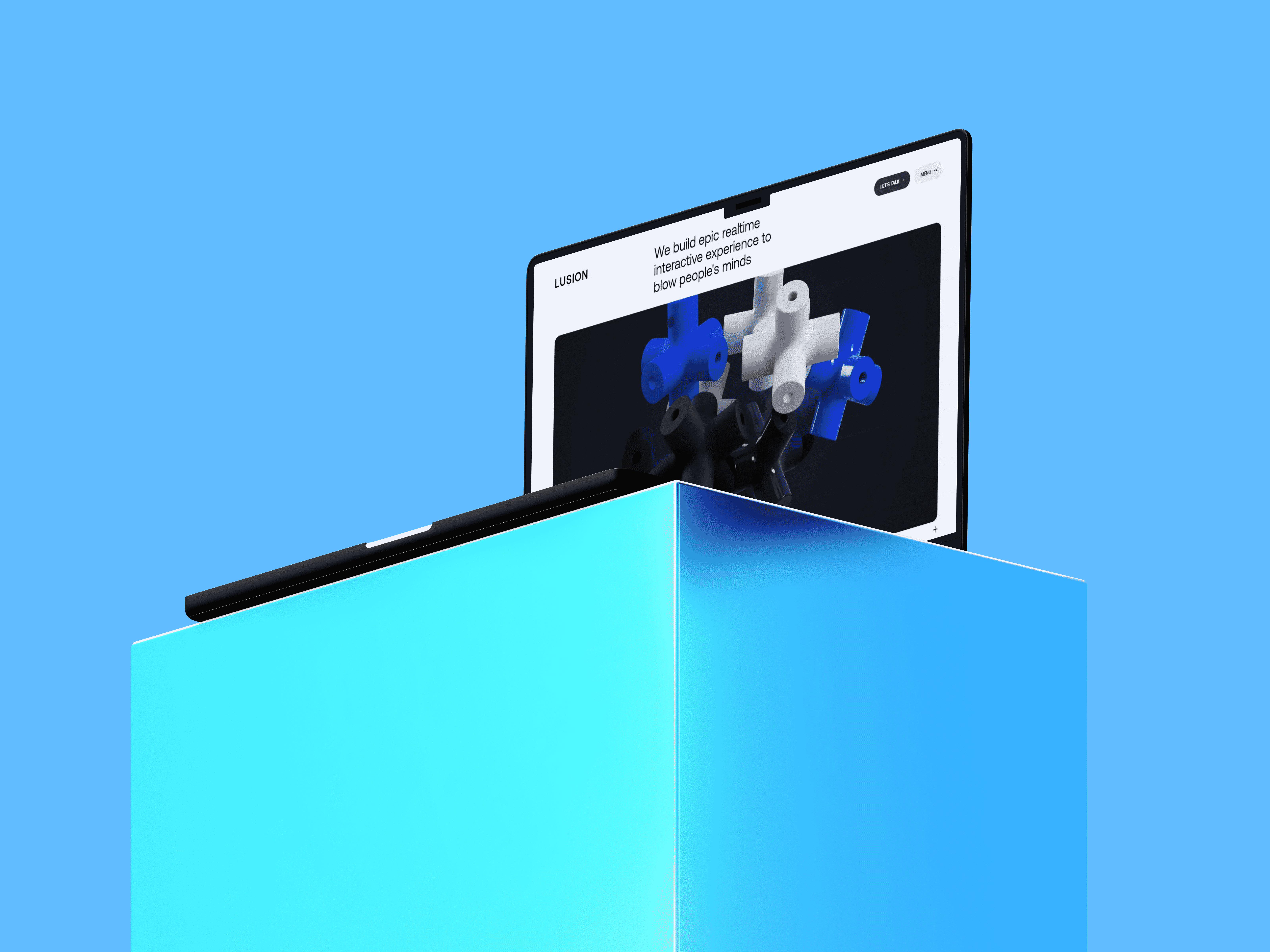cosmo labs, cosmolabs, macbook mockup, 3d