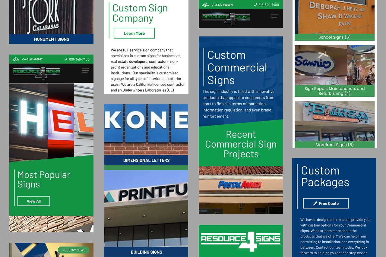 Resource 4 Signs Website