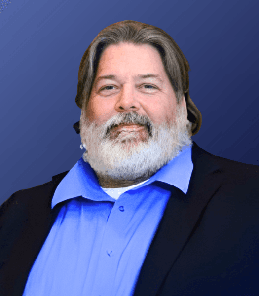 woman wearing black crew-neck shirt