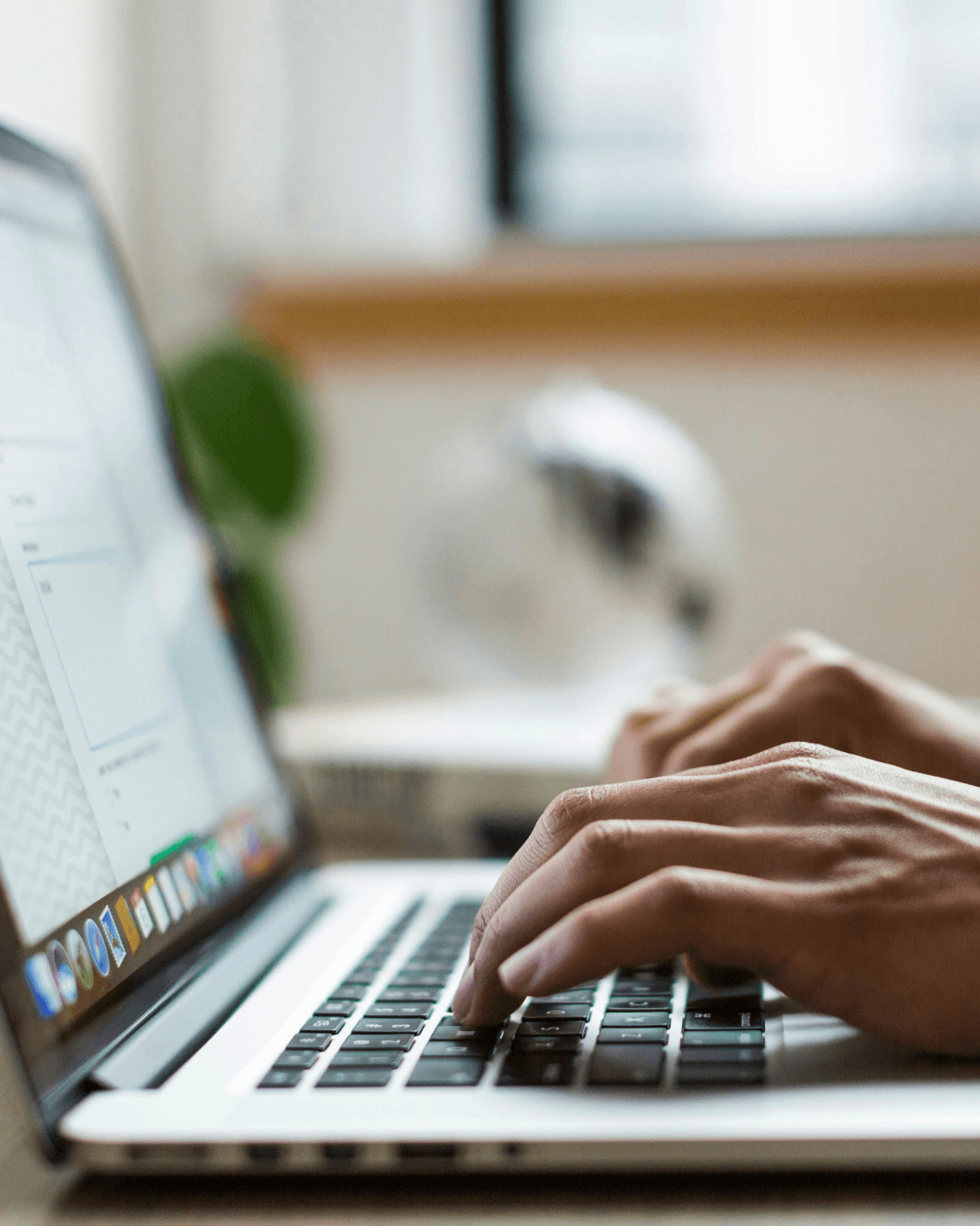 Working in the space with fast wifi