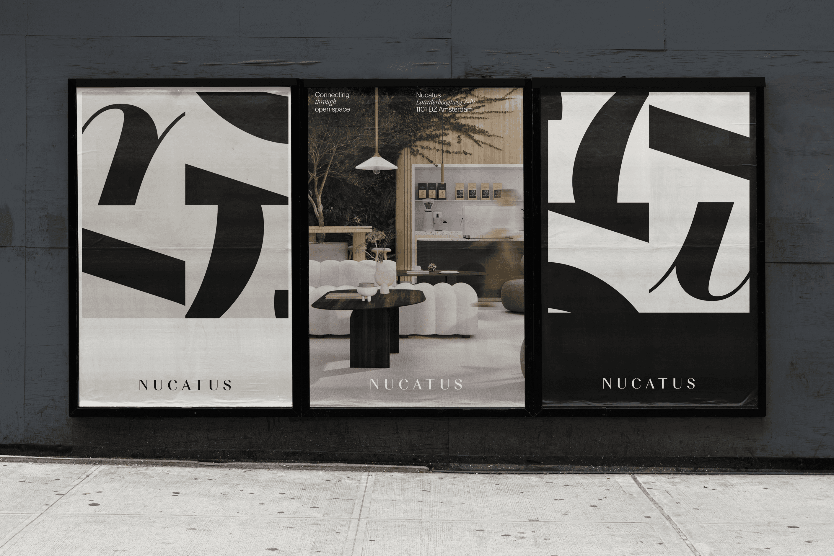 street advertisment nactus mockup by analogue agancy
