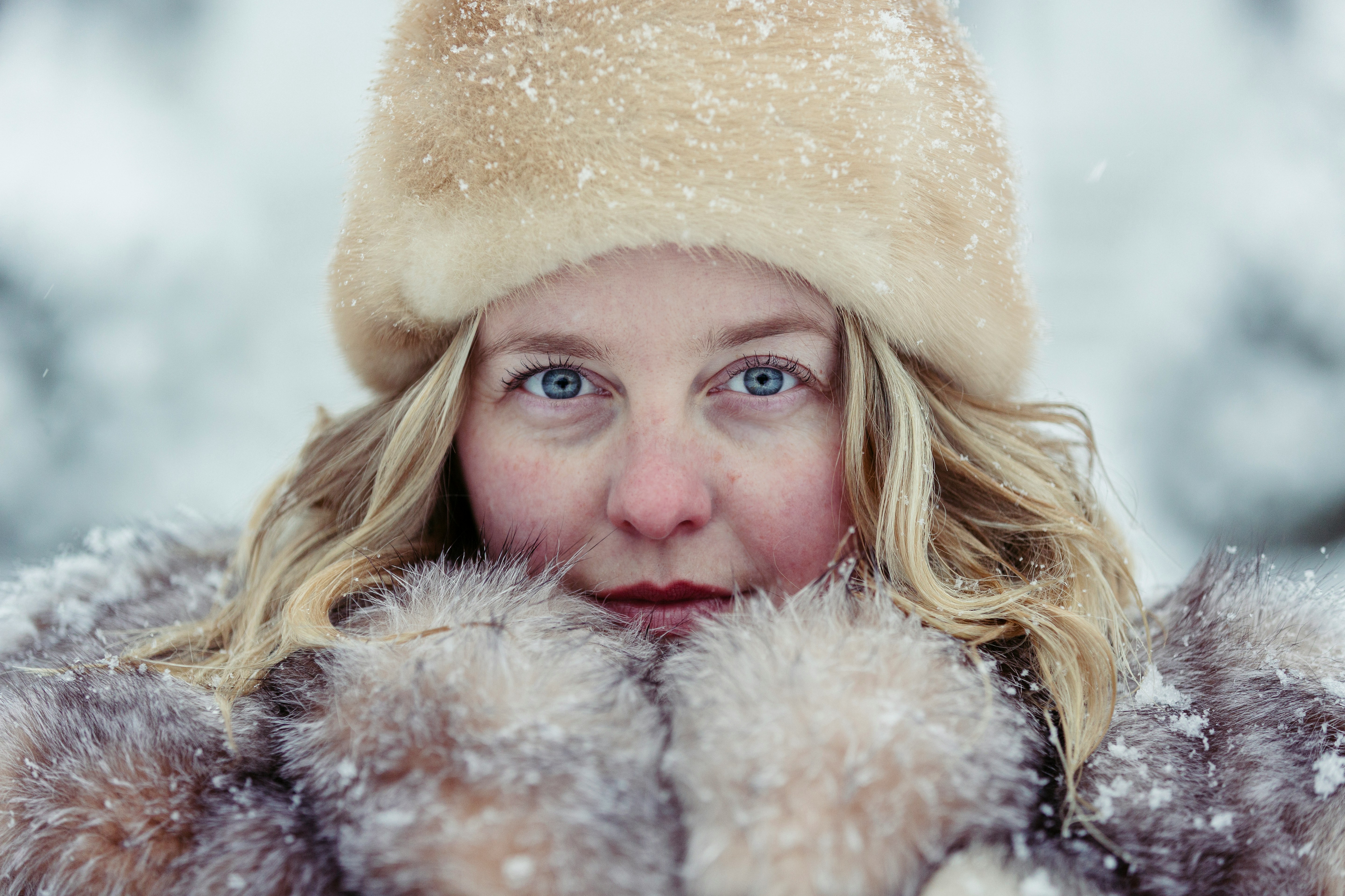 woman wearing winter cloths - Winter Color Analysis 