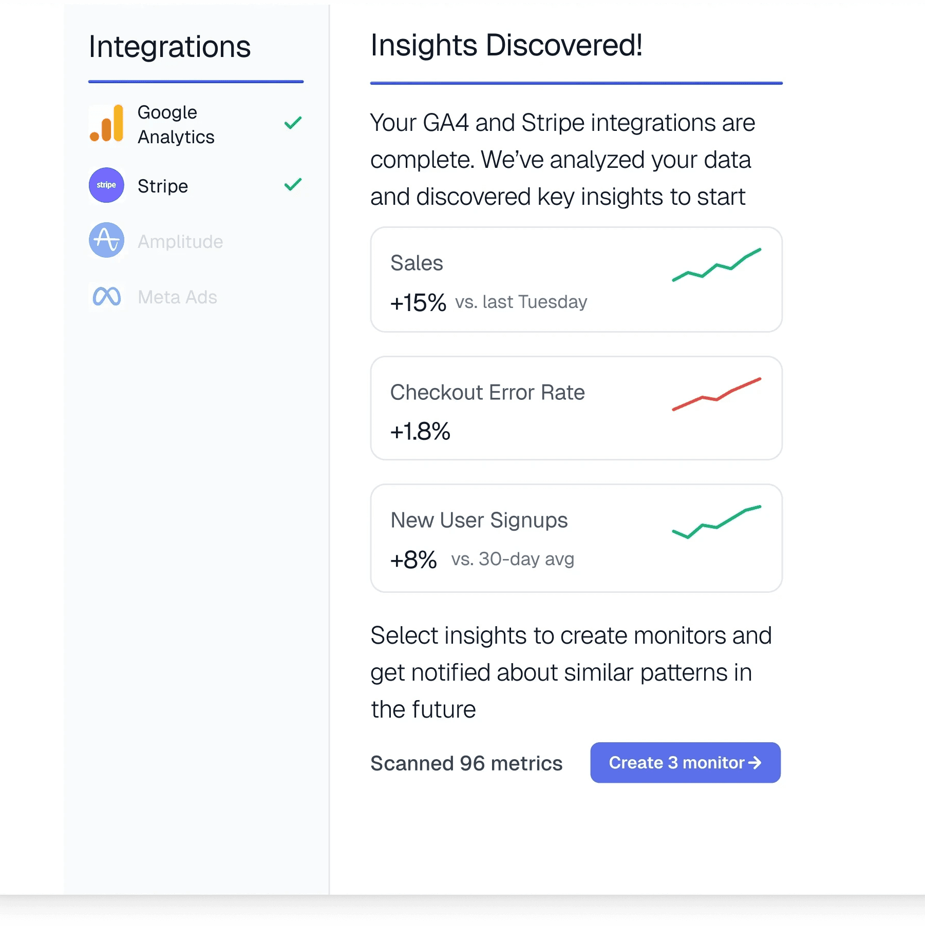 Connect & Analyze