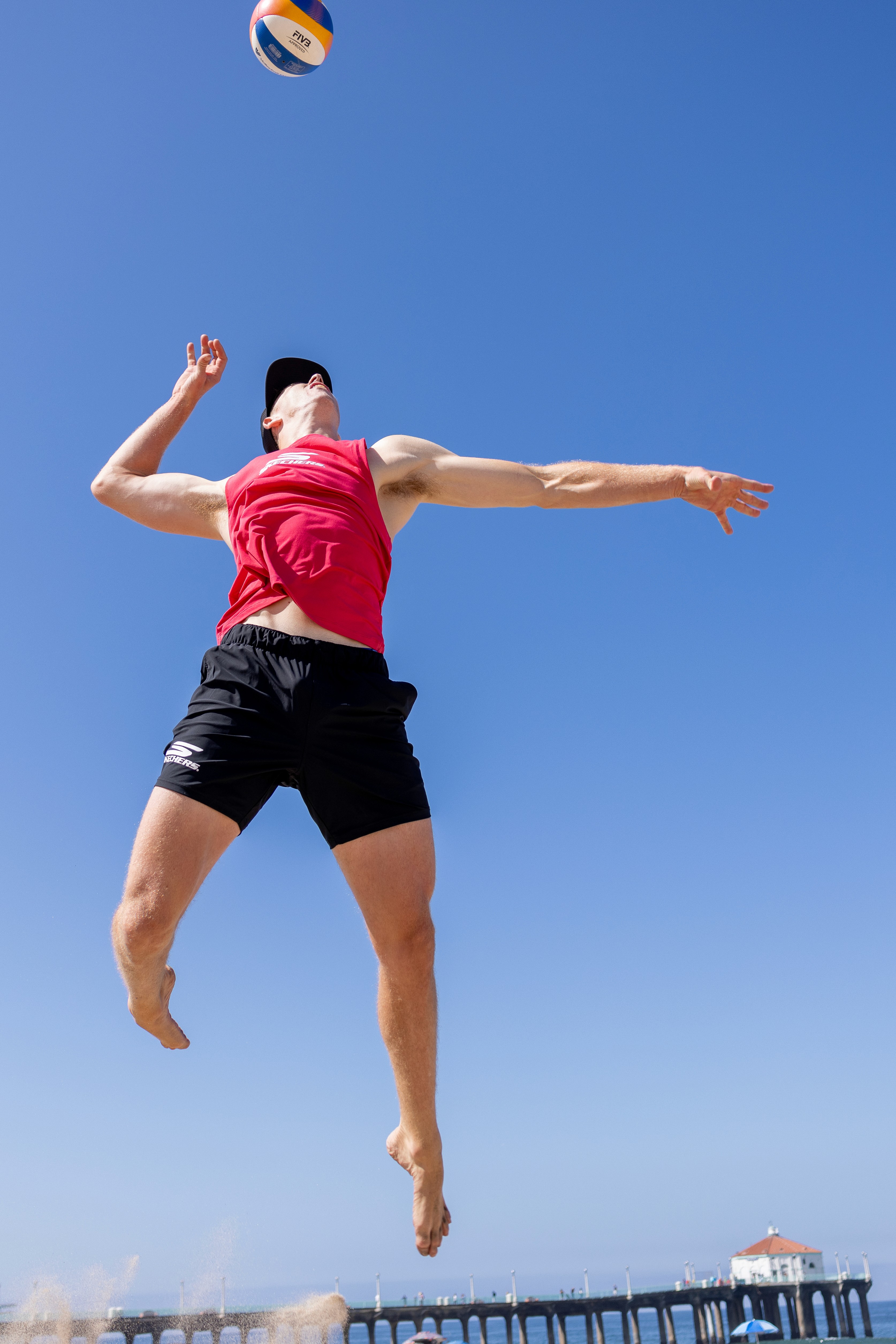 beach volleyball manhattan pier