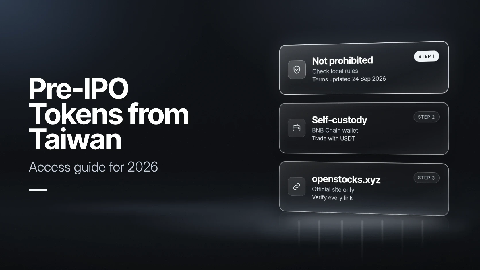 How to Access Pre-IPO Tokens from Taiwan with OpenStocks