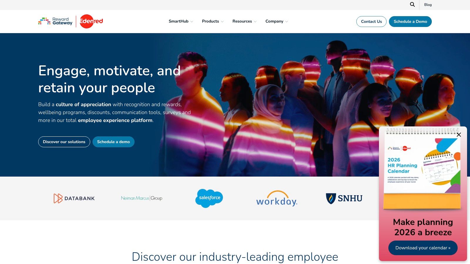 Reward Gateway | Edenred's unified platform for recognition and communication.