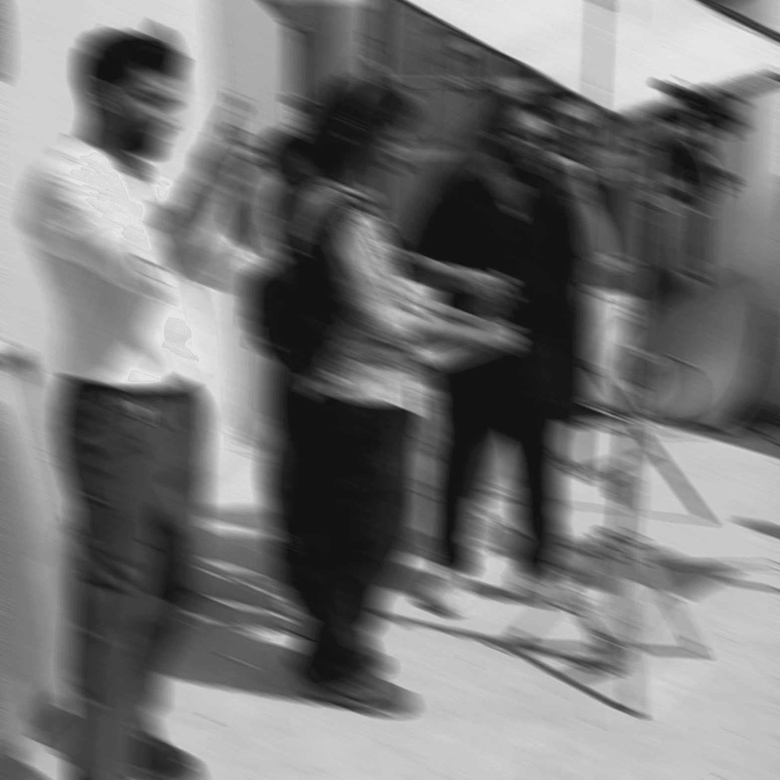 man standing in front of window