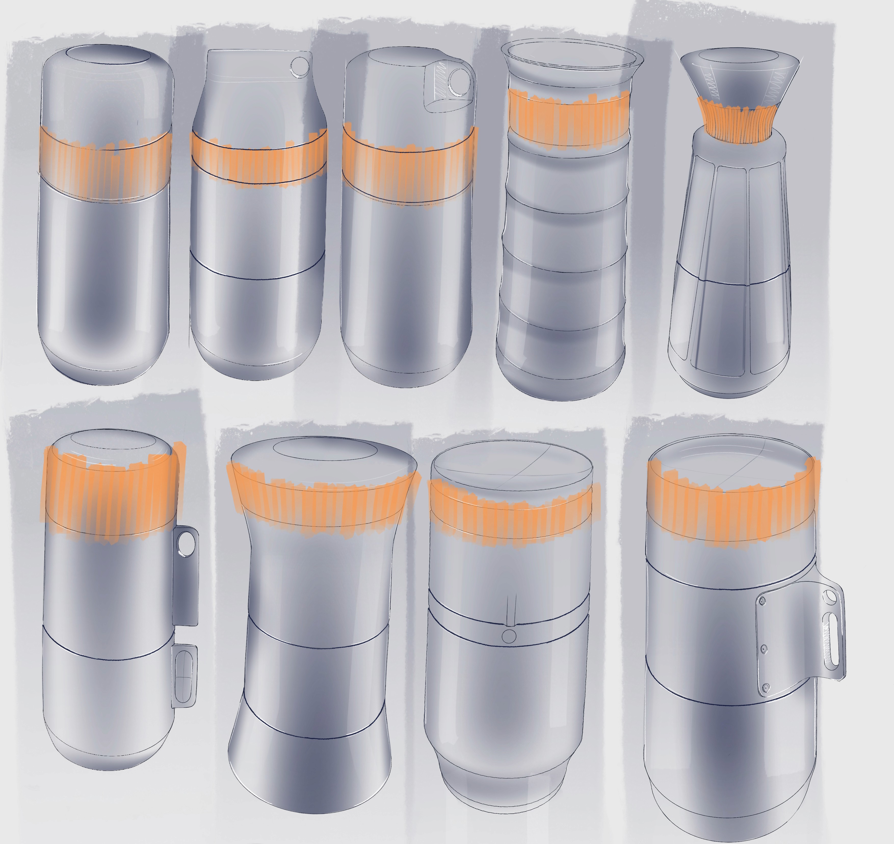 Selected ideas are merged and refined