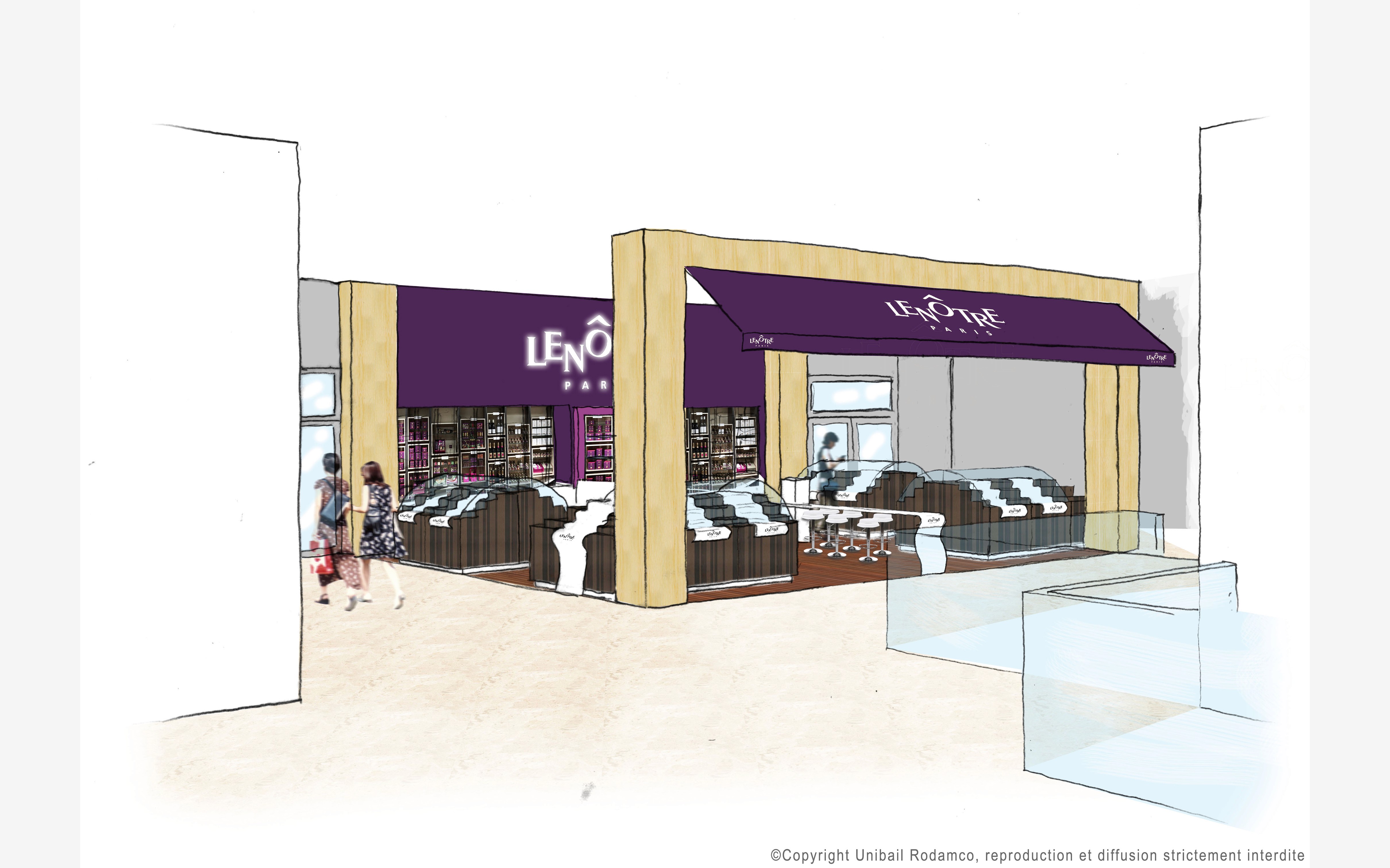 Exemple d'étude à la main d'aménagement de corner