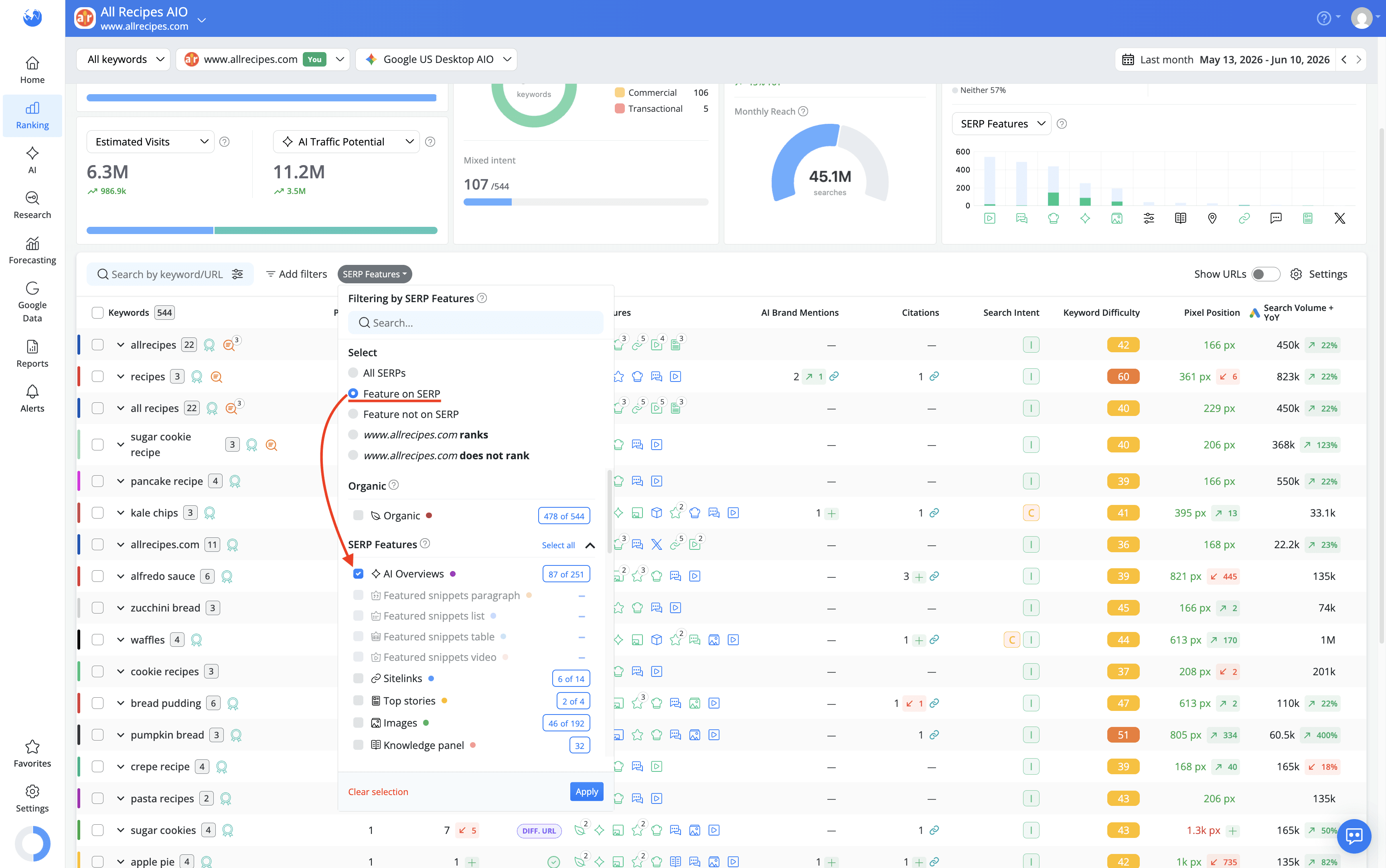 filter-keywords-by-specific-serp-feature-presence