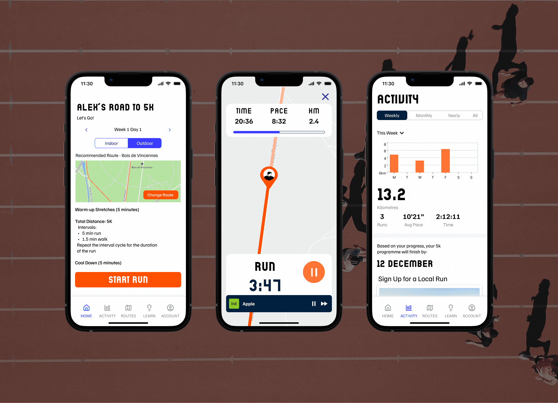 Go Run App