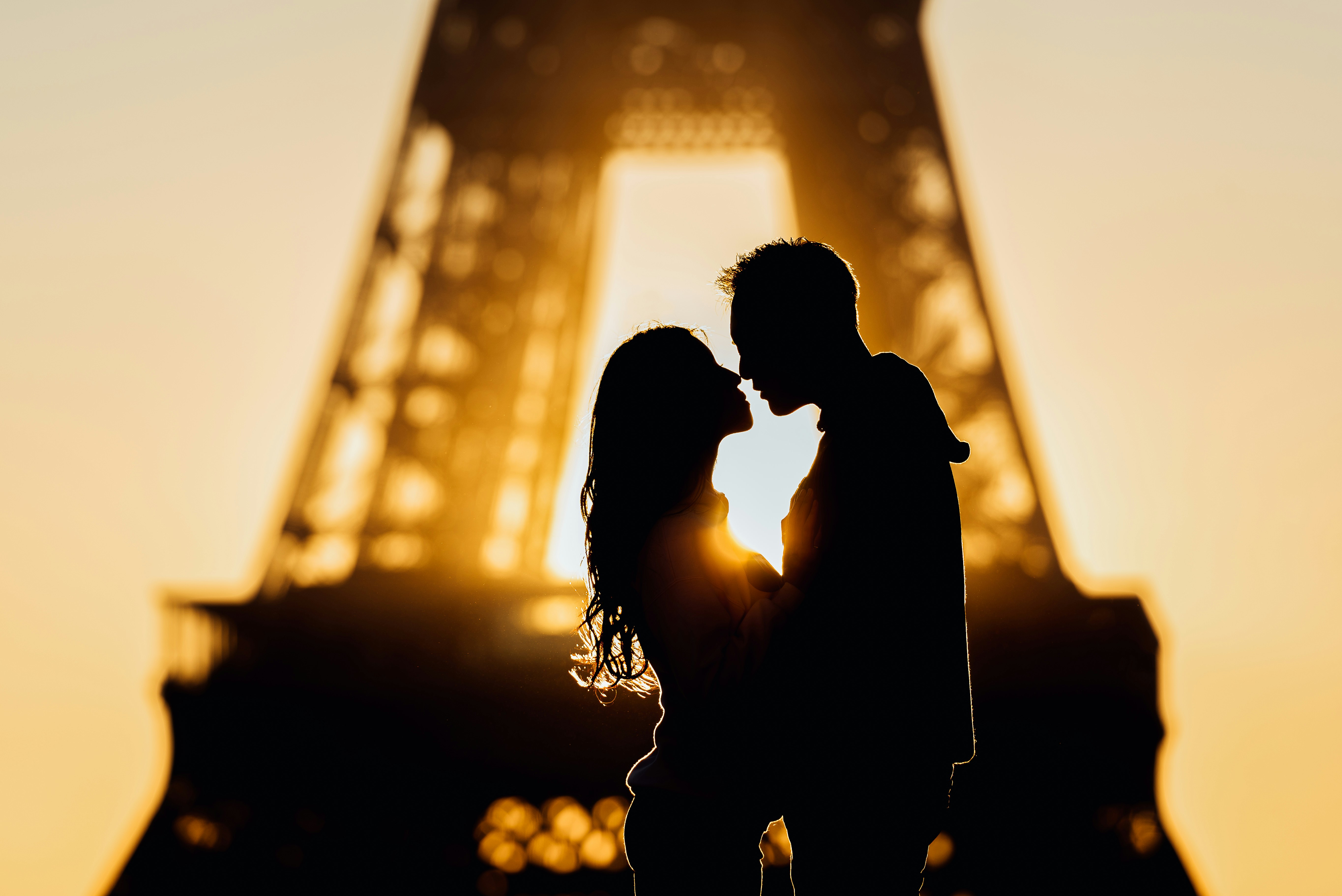 couple in sunset