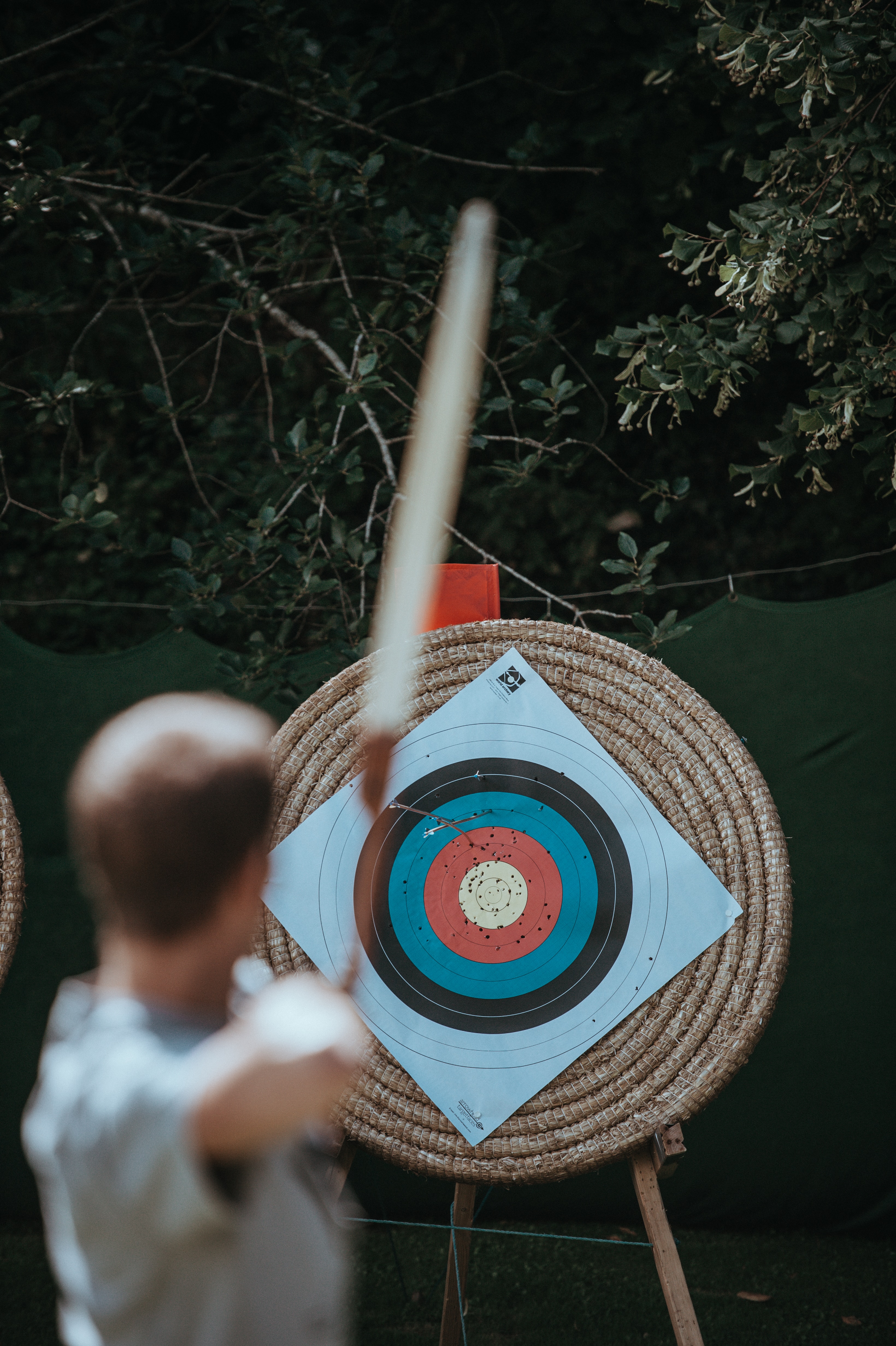 Shooting for the bullseye.