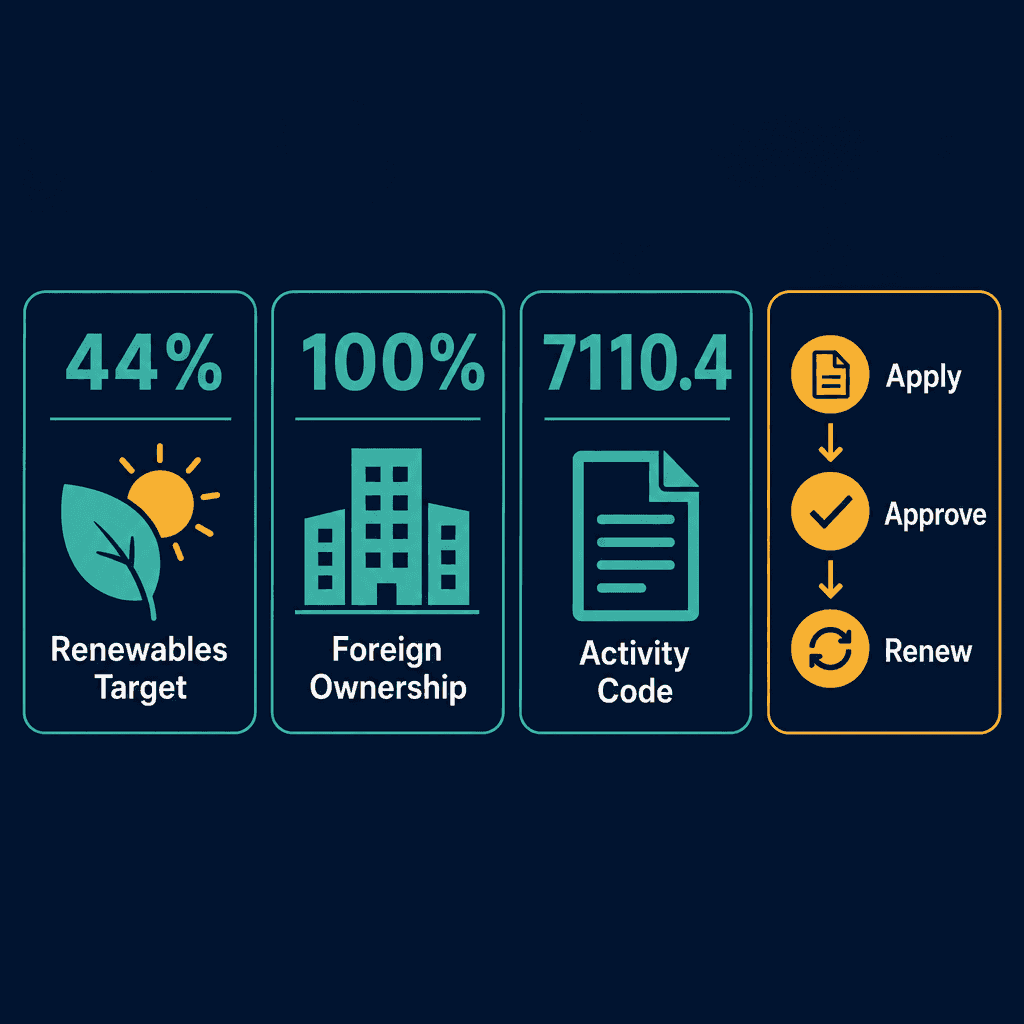 Infographic: Energy Projects Engineering Consultancy Business License in Dubai: Cost and Requirements
