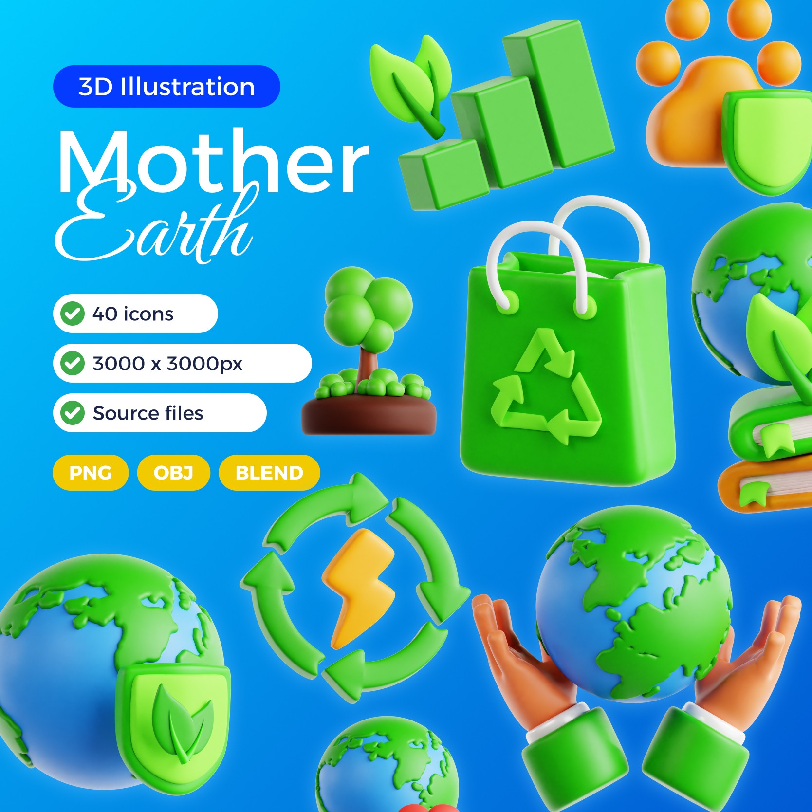 mother-earth-icon-pack