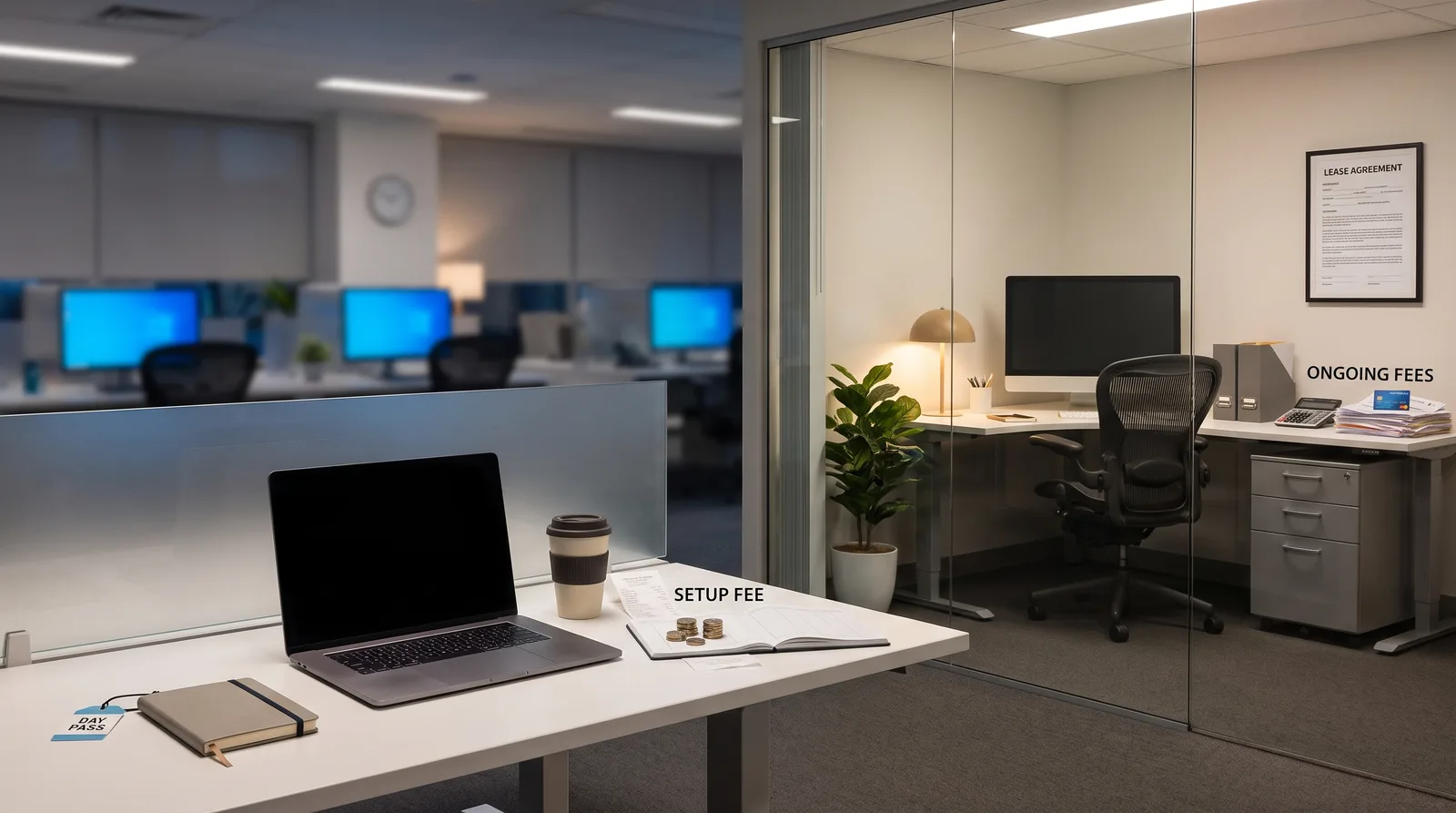 Upgrading from flexi-desk to office in Dubai