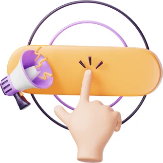 A website user clicking the cta button