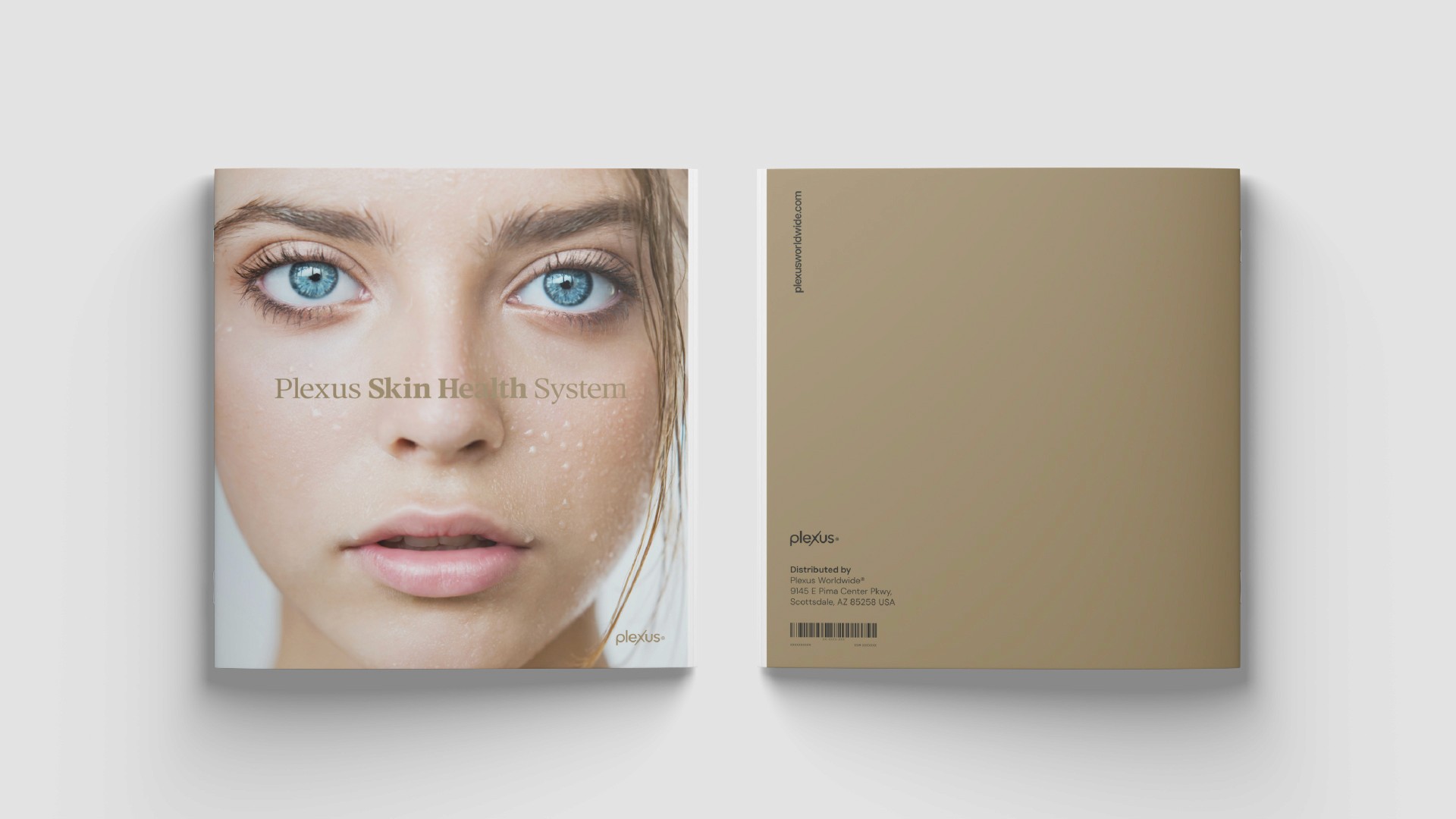 Event style guide set on an iPad on a wooden background