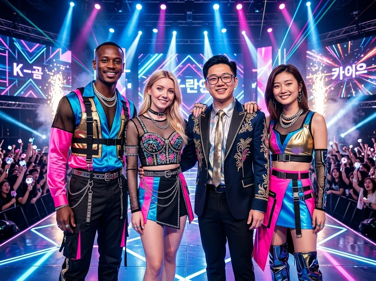 Transformation IA thème K-pop - PhotoBooth AI