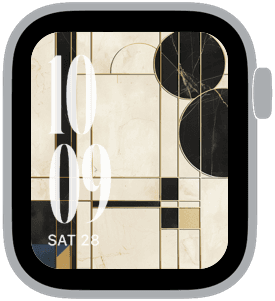 roman salon Apple Watch face preview 1 featuring abstract and modern.