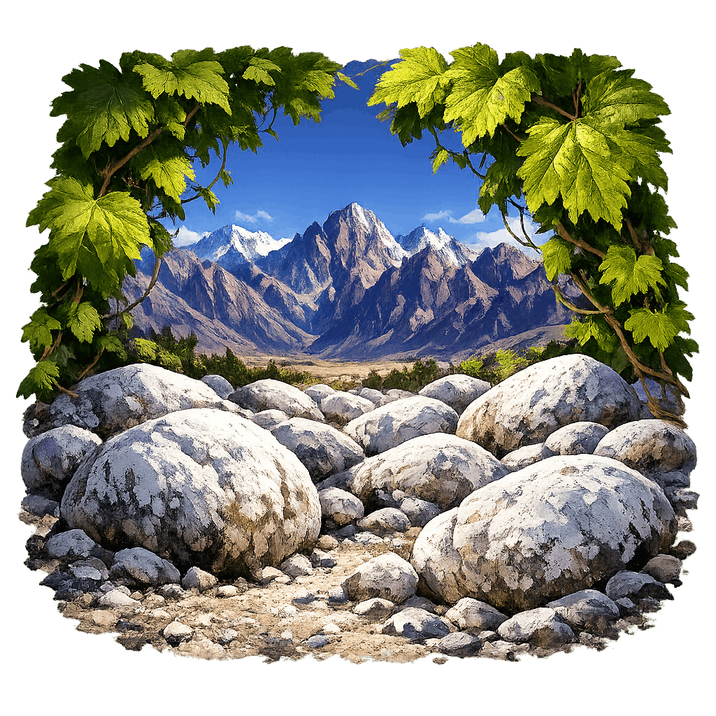 Detailed graphic of the Altamira wine region.