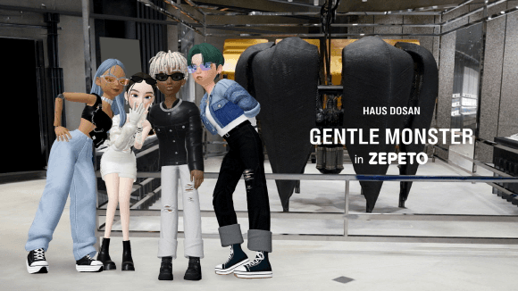 젠틀몬스터의 메타버스 플랫폼 세계관, 하우스도산 in 제페토(사진=젠틀몬스터 https://www.gentlemonster.com/kr/stories/zepeto)