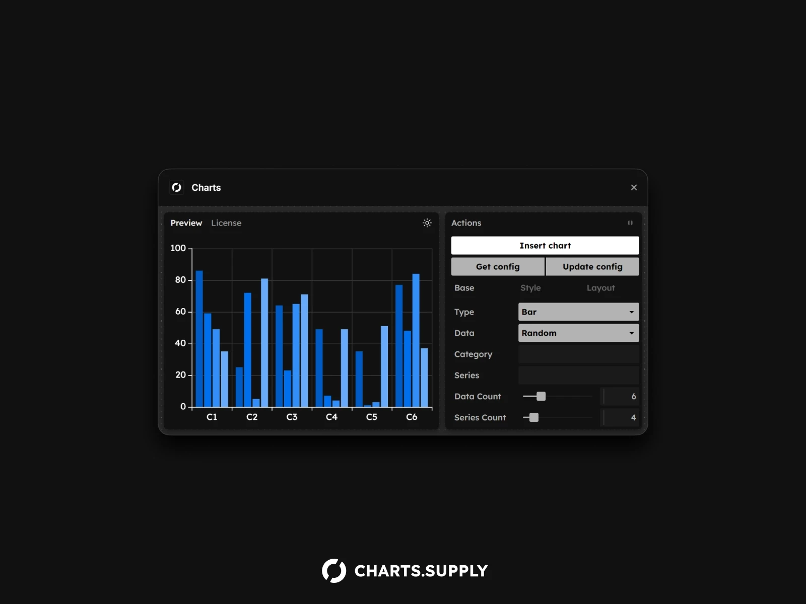 Charts framer plugins