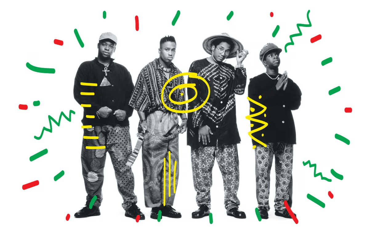 A Tribe Called Quest infused jazz elements with thoughtful lyricism.