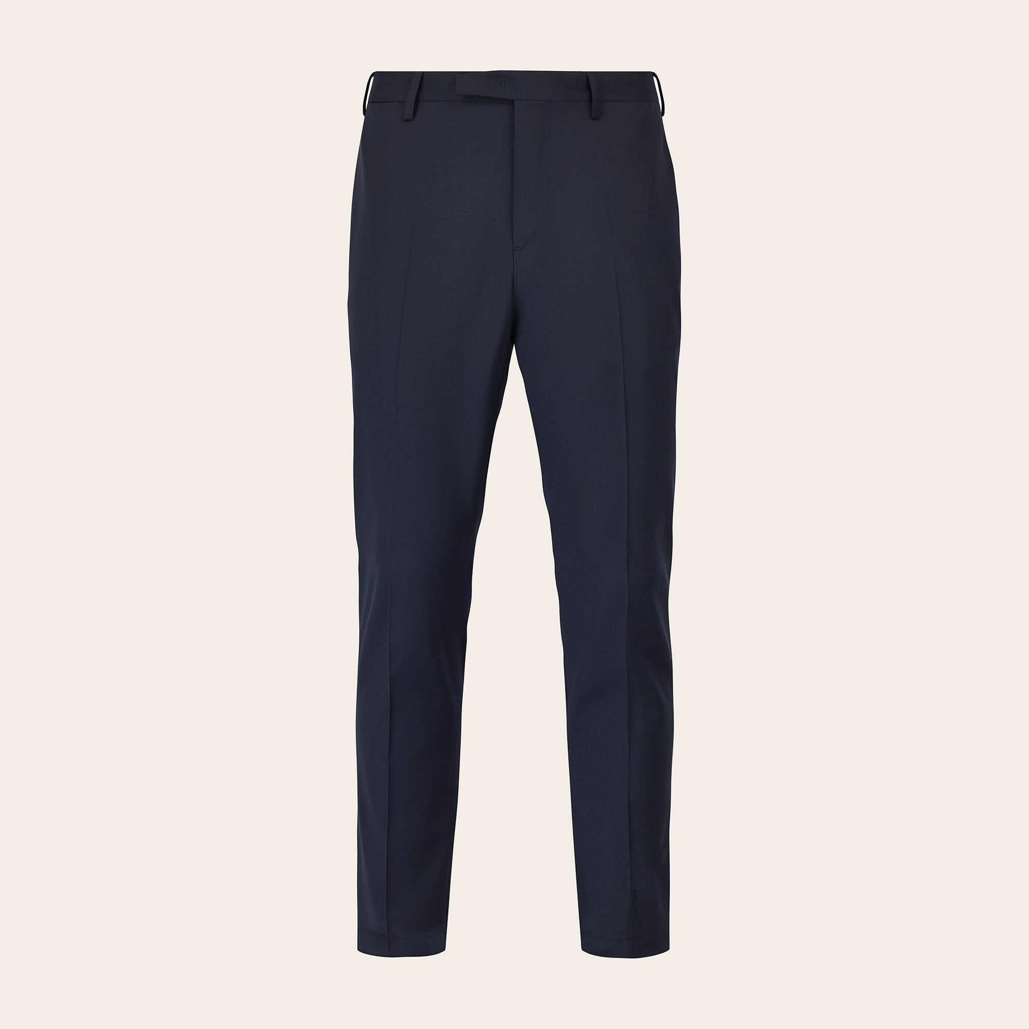 Devore Wool Blend Regular Fit Trousers - Adda River