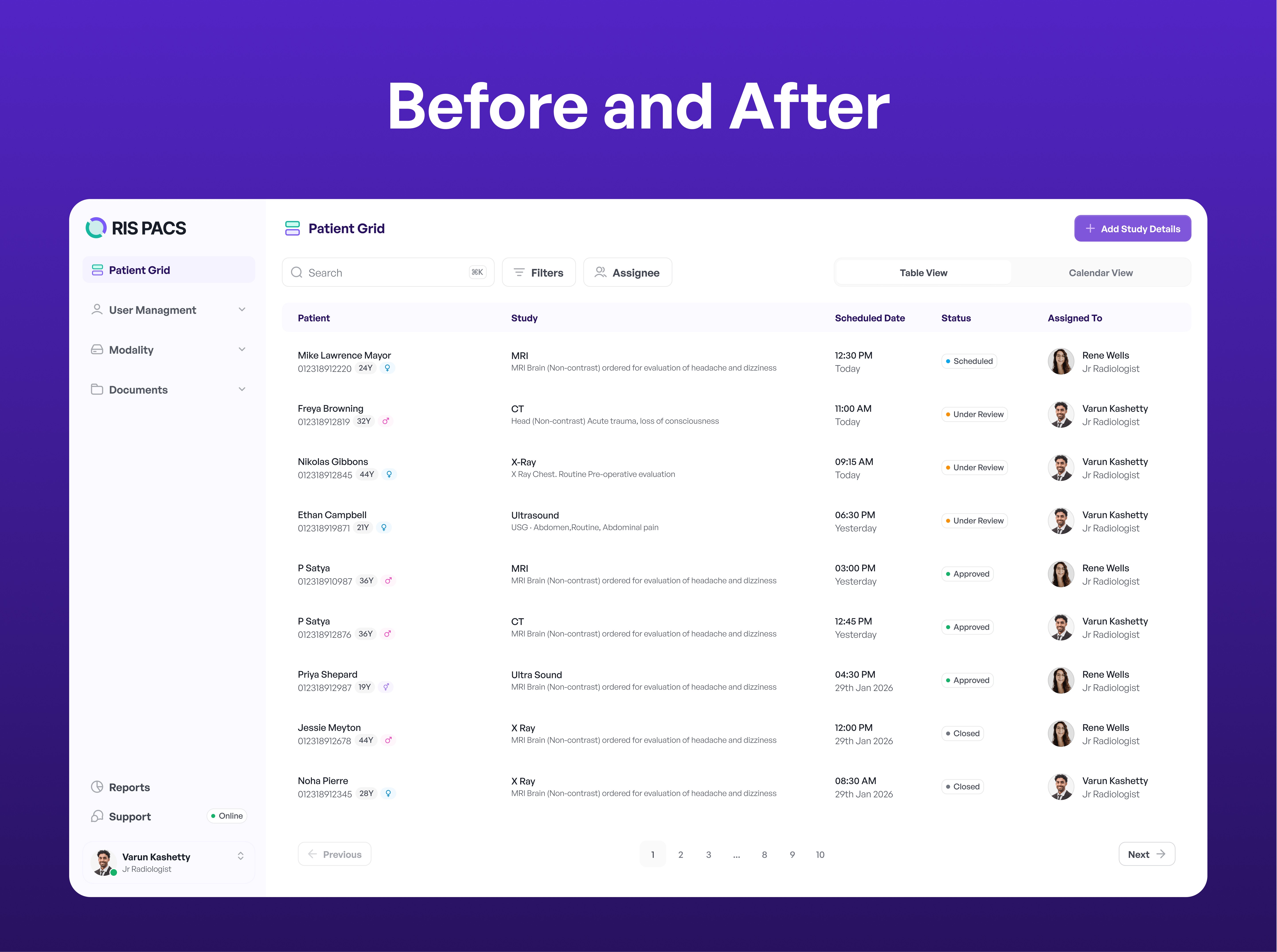 New company setup screen admin dashboard