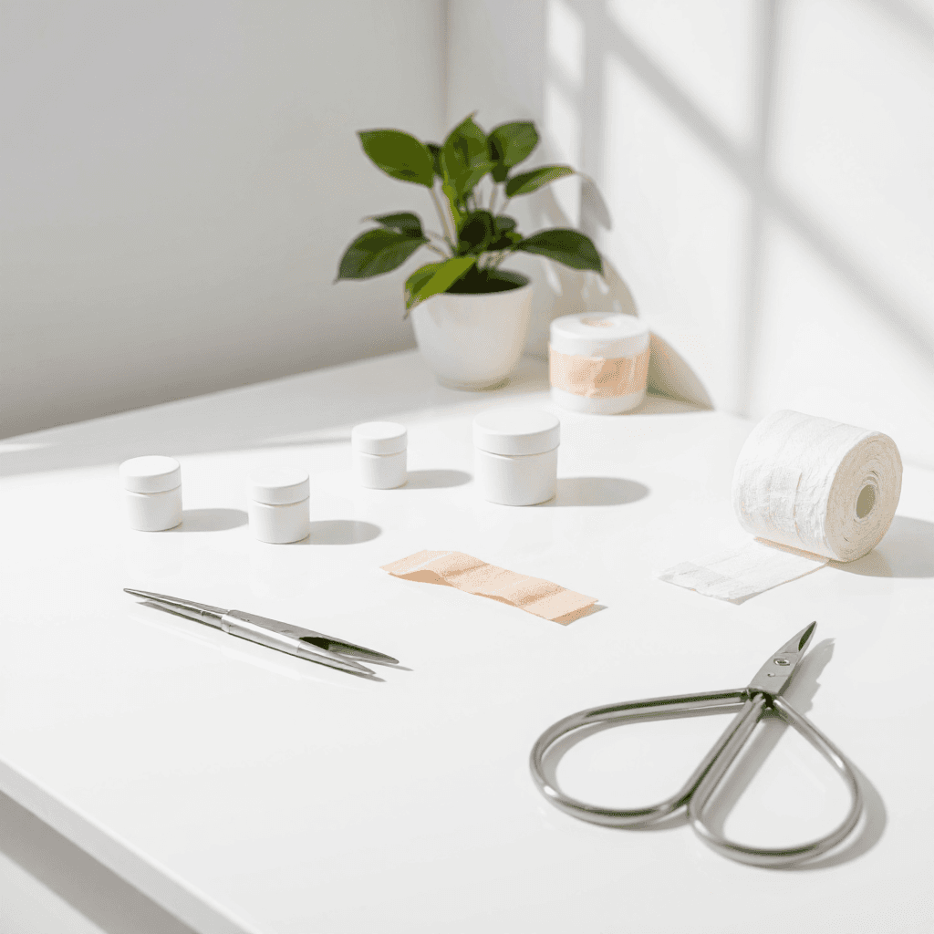 product photography of medical waterproof bandage