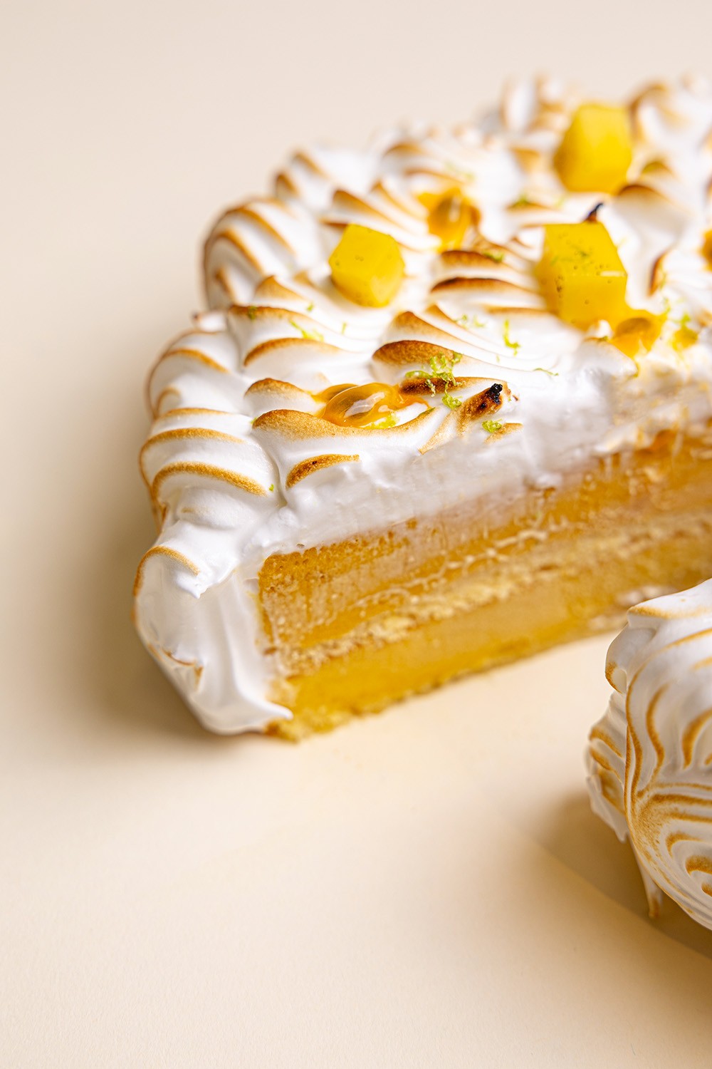 Omelette norvégienne mangue / passion