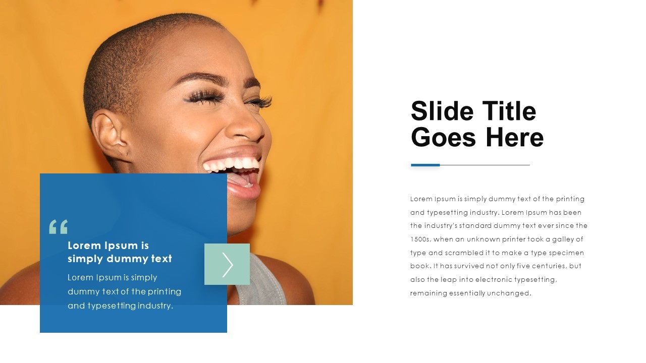 Engaging Presentation Slide with Dynamic Visuals