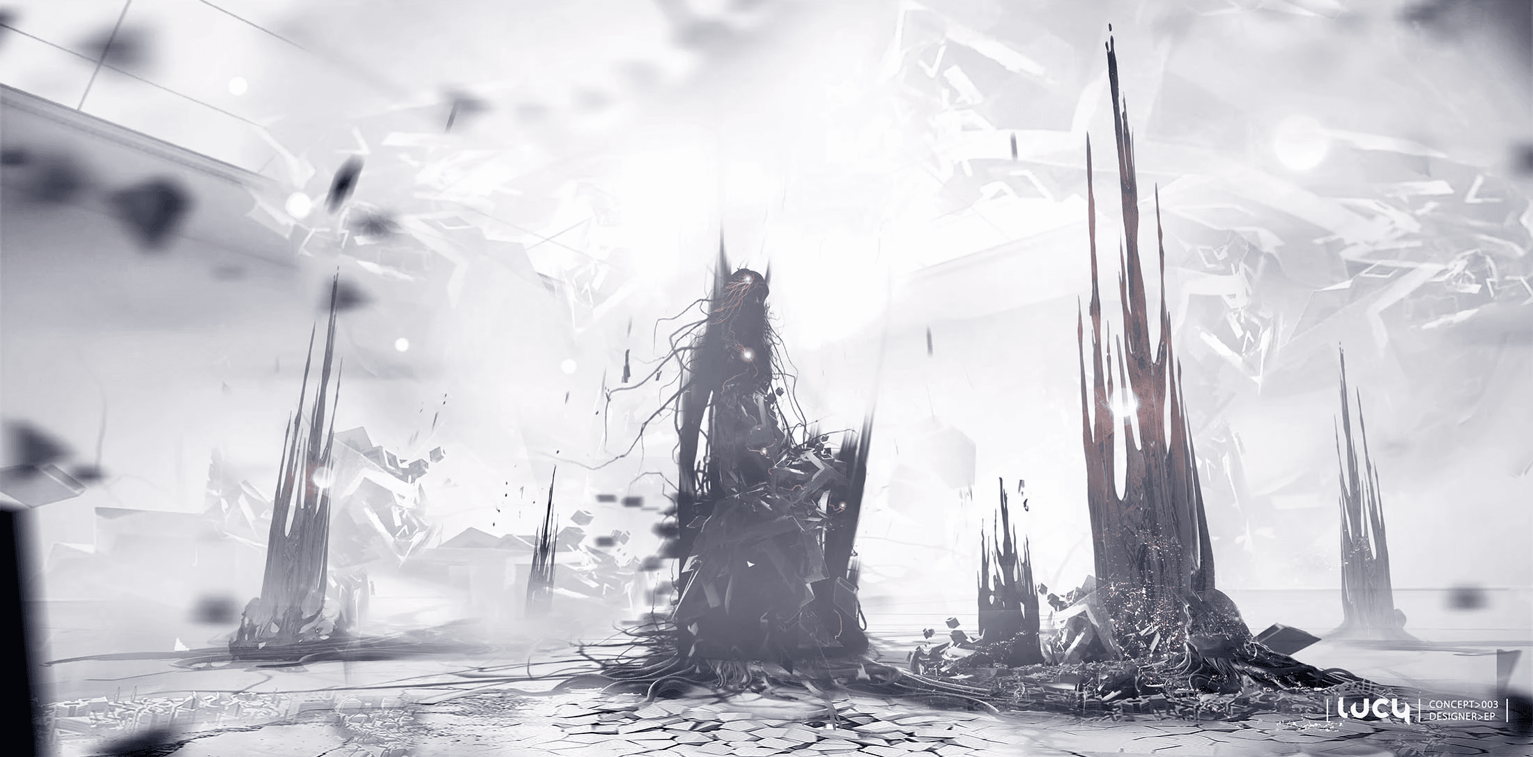 Lucy visual development – translating intangible script ideas into visual form