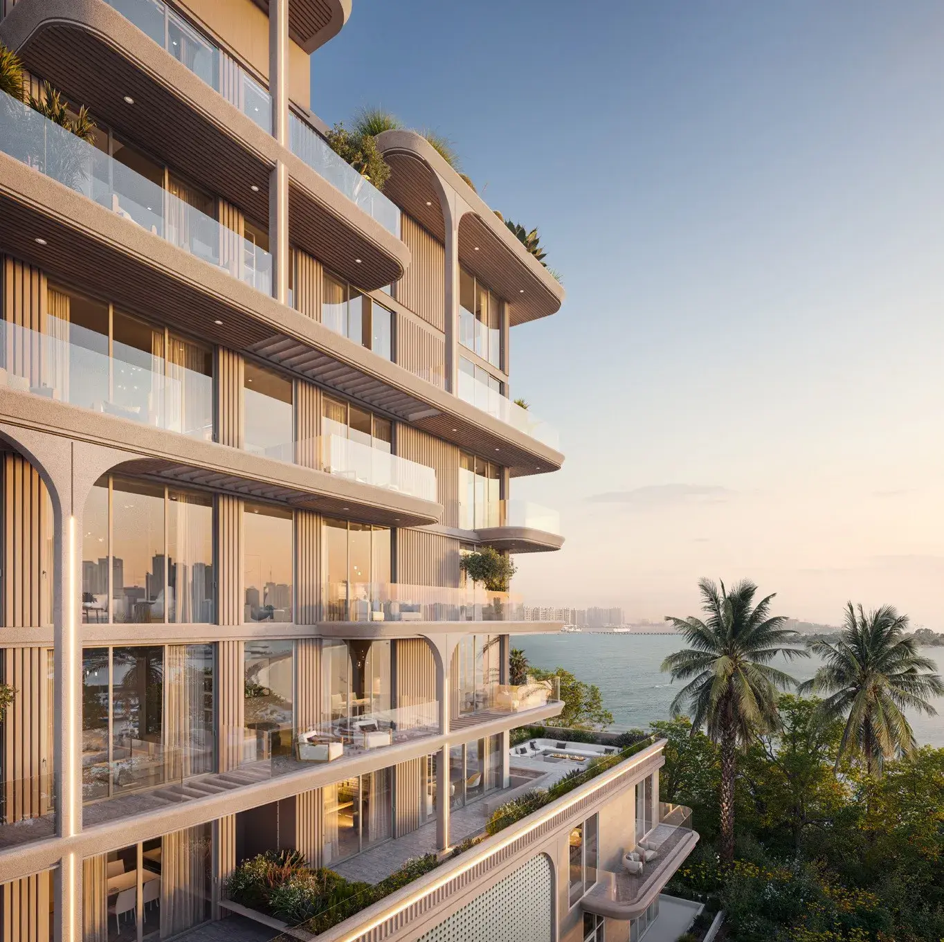 soma residences origami building view