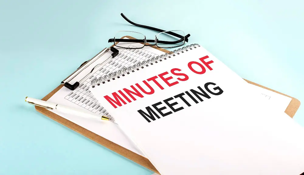 Minute of Meeting คือ